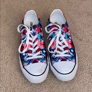 Multi-colored Converse